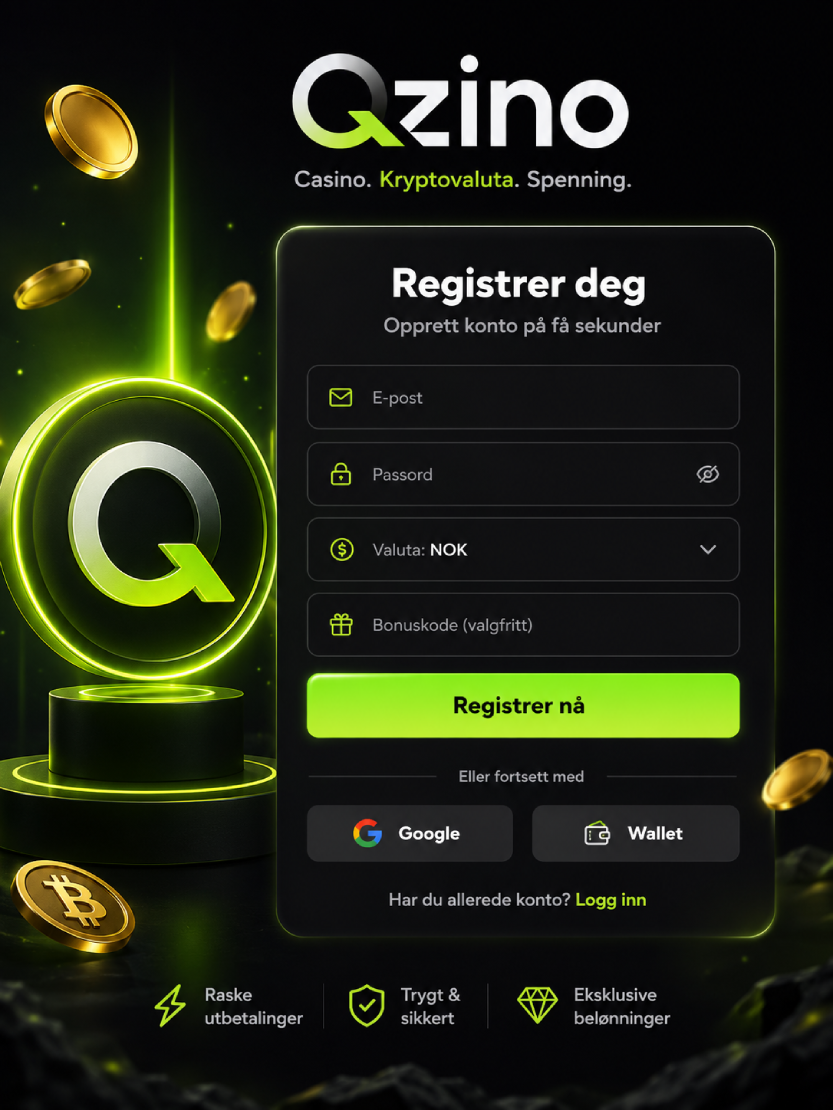 Qzino login